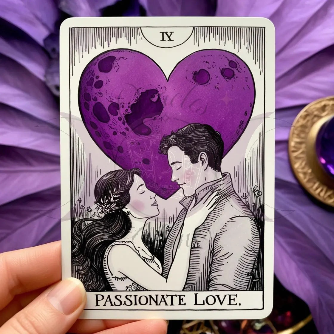 Coeur de Lune : Explore les dynamiques de tes relations amoureuses. - Les mémoires de la lune